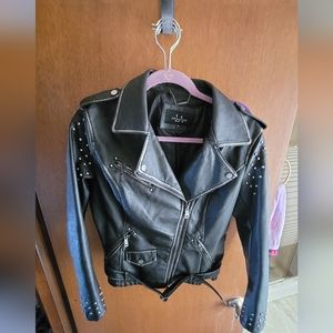 NWOT LA Coalition amazing biker jacket